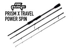 Fox Rage Prism X Travel Power Spin Rod 240cm 15-50g 4pc