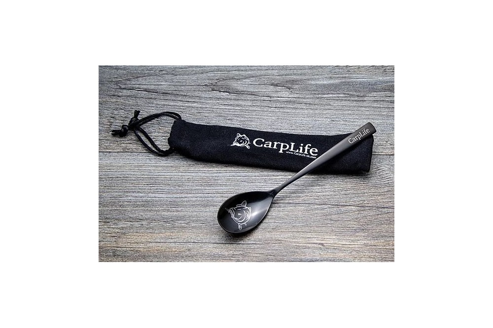 CarpLife Black Etched Spoon