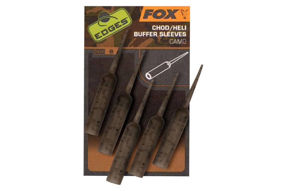 Fox Edges Camo Naked Chod Heli Buffer Sleeves Johnson Ross Tackle